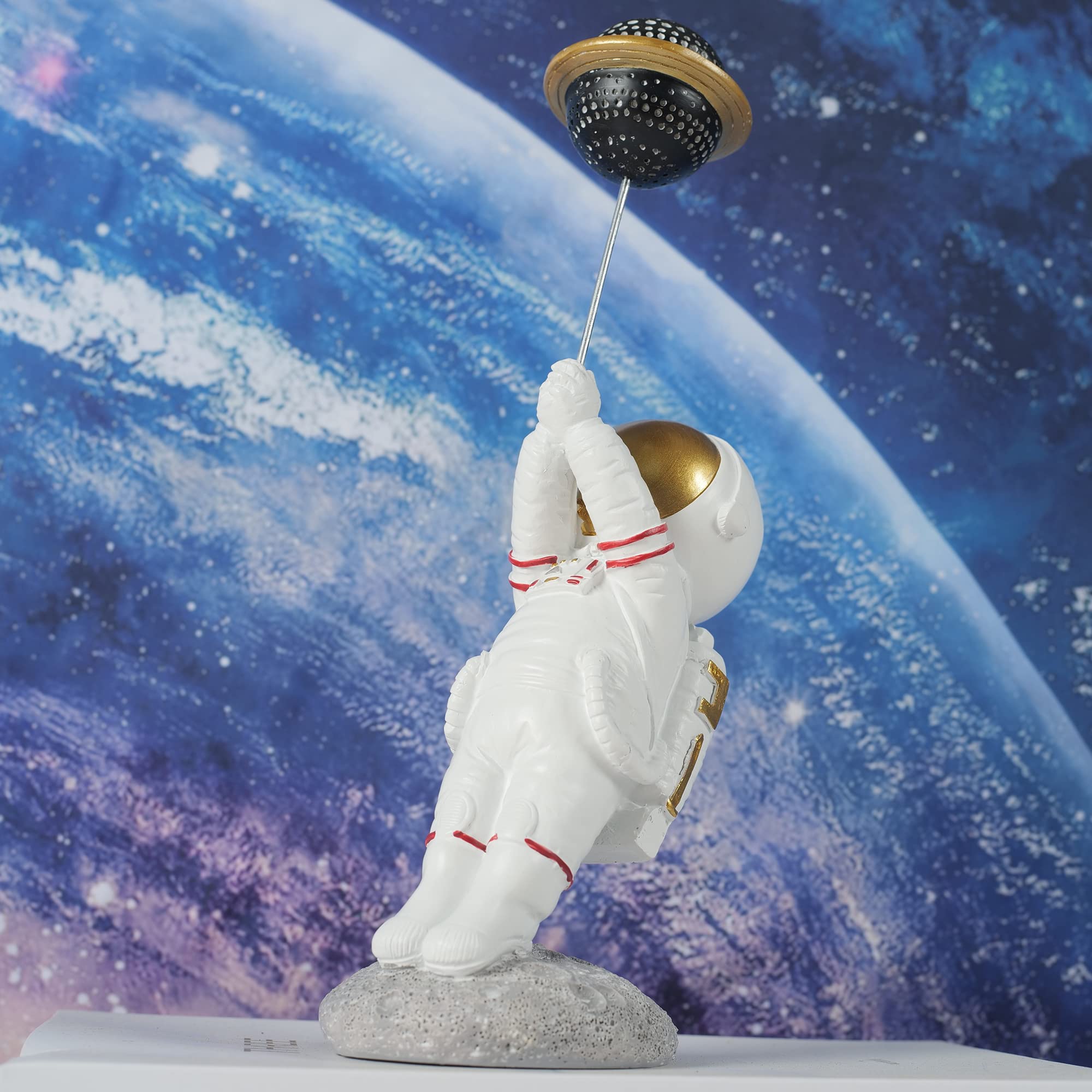 Amazon.co.jp: BUTILIVEEN 宇宙飛行士の装飾、宇宙飛行士バルーンの